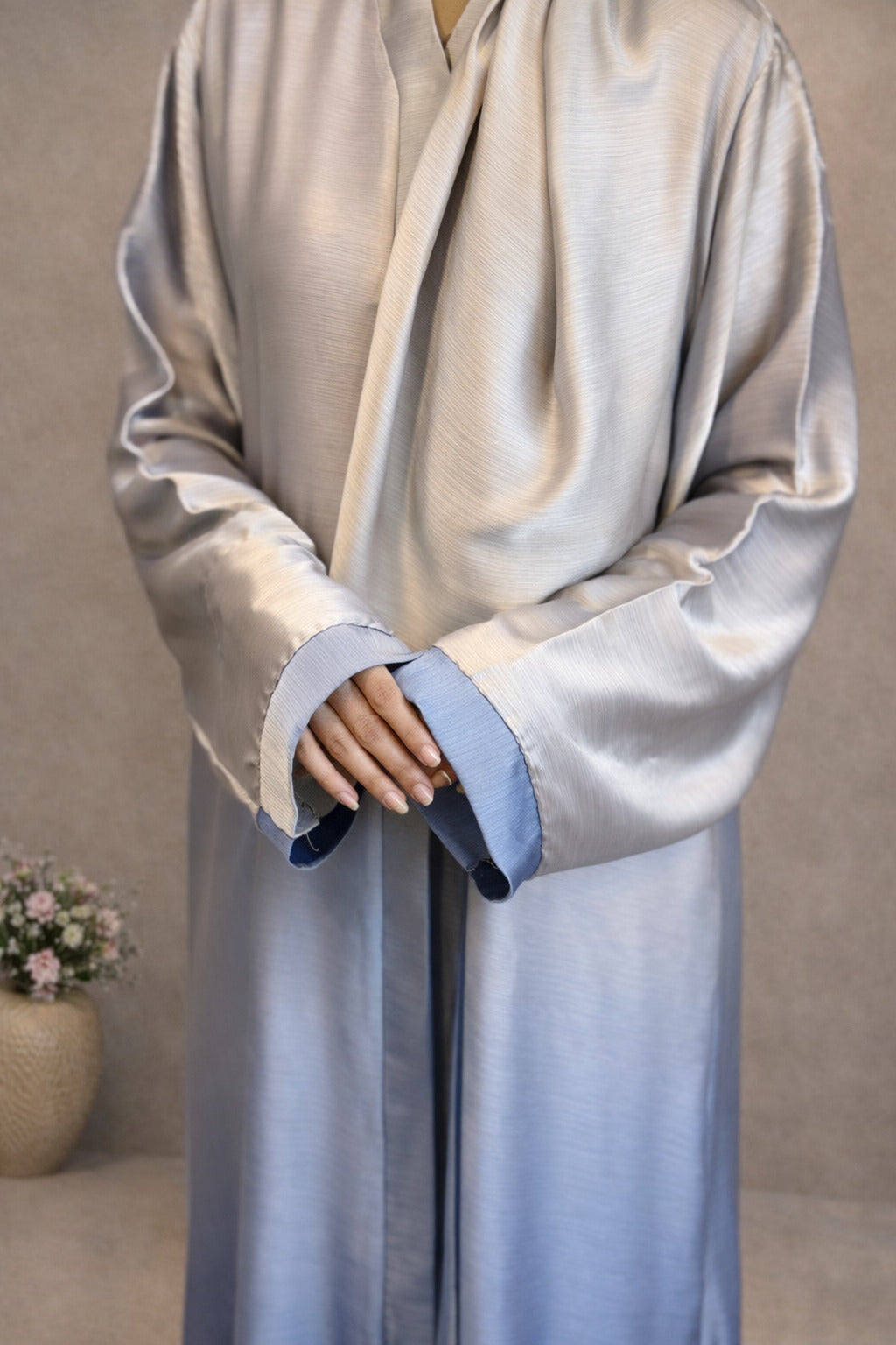 Ayesha tie dye luxury abaya for women in Pakistan by Abdanis