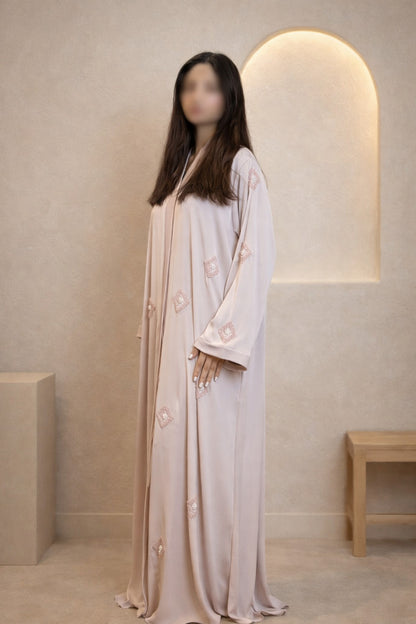 Layla diamond cut luxury abaya for women in Pakistan by Abdanis
