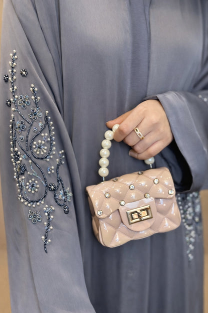 Ruqaiya bunch trio luxury abaya for women in Pakistan by Abdanis