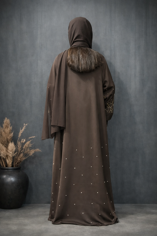 Front Hand Made Luxury Abaya for Women in Pakistan | Abdanis