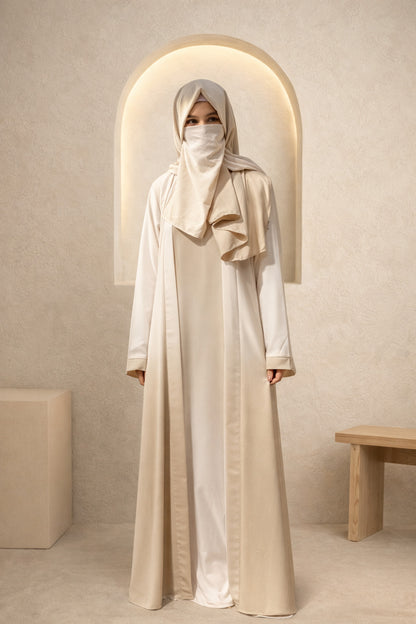Rutaba tie dye premium abaya for women
