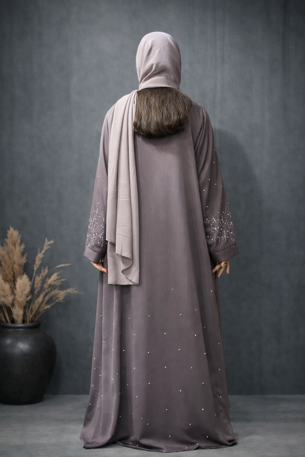 Front Hand Made Luxury Abaya for Women in Pakistan | Abdanis