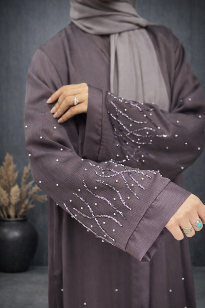 Front Hand Made Luxury Abaya for Women in Pakistan | Abdanis
