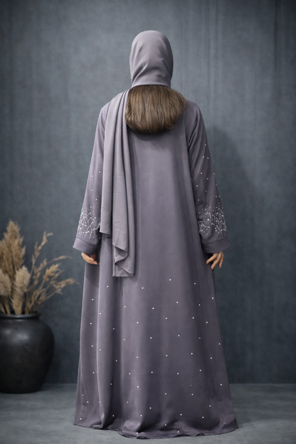 Front Hand Made Luxury Abaya for Women in Pakistan | Abdanis