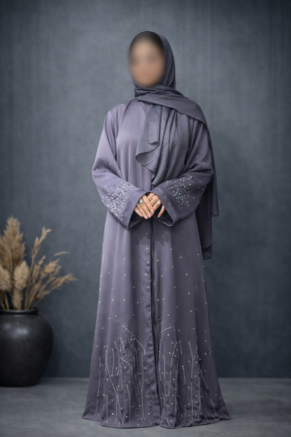 Front Hand Made Luxury Abaya for Women in Pakistan | Abdanis