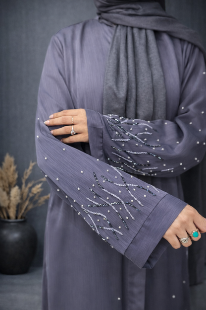 Front Hand Made Luxury Abaya for Women in Pakistan | Abdanis