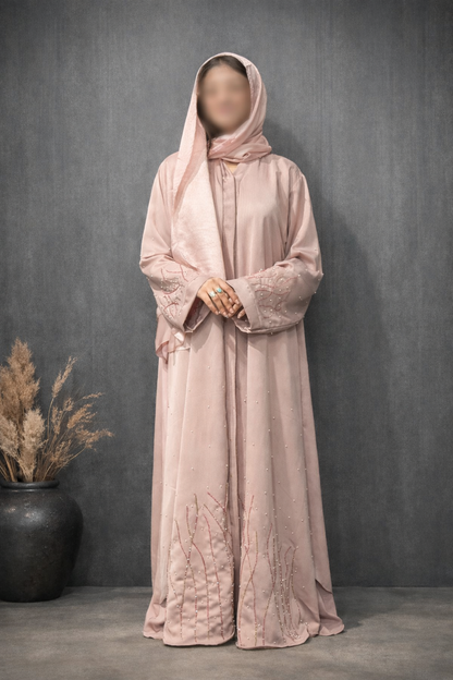 Front Hand Made Luxury Abaya for Women in Pakistan | Abdanis