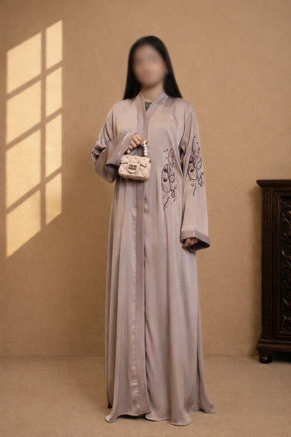 Ruqaiya bunch trio luxury abaya for women in Pakistan by Abdanis