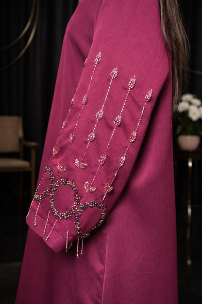 Luxury crystal embellished abaya Pakistan