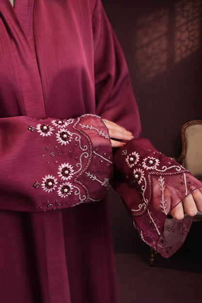 Luxury organza abaya Pakistan