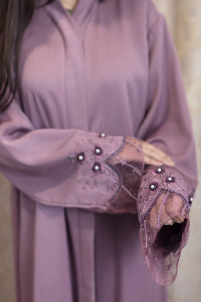 Luxury organza abaya Pakistan