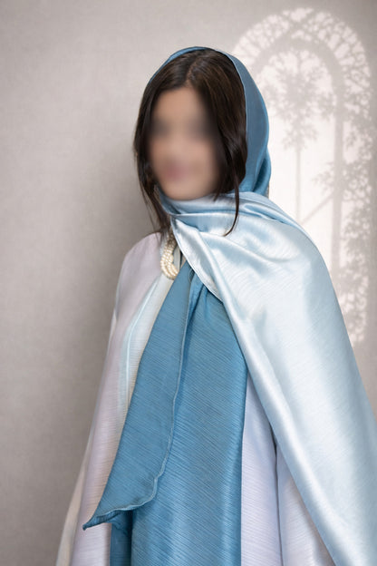 Ayesha tie dye luxury abaya for women in Pakistan by Abdanis