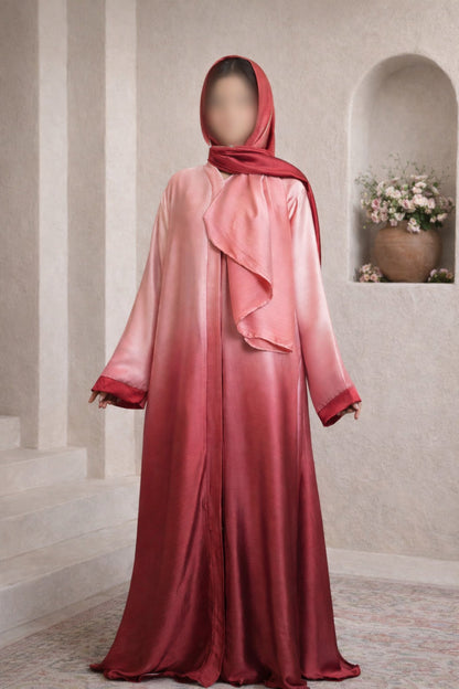 Ayena tie dye luxury abaya for women in Pakistan by Abdanis
