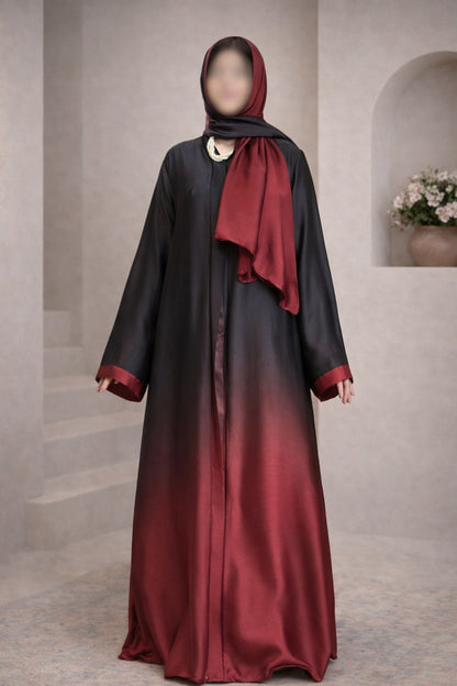 Ayesha tie dye luxury abaya for women in Pakistan by Abdanis