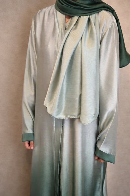 Ayesha tie dye luxury abaya for women in Pakistan by Abdanis