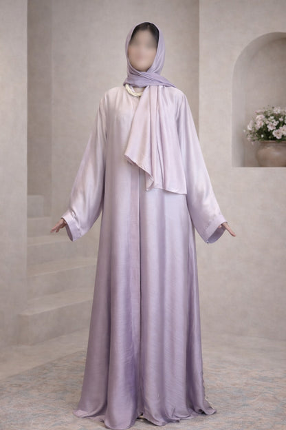 Ayesha tie dye luxury abaya for women in Pakistan by Abdanis