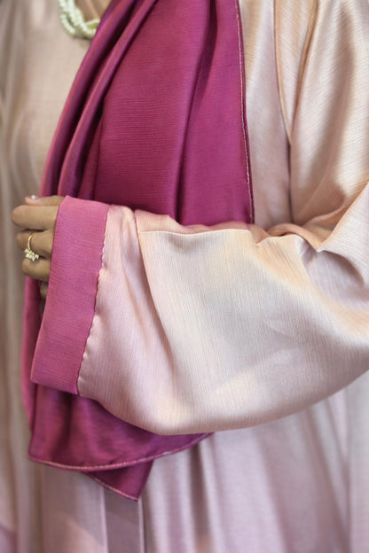 Ayena tie dye luxury abaya for women in Pakistan by Abdanis
