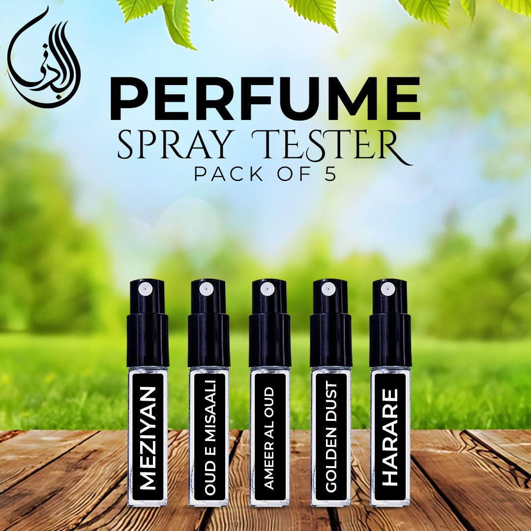 5ML Spray Testers Pack Of 5