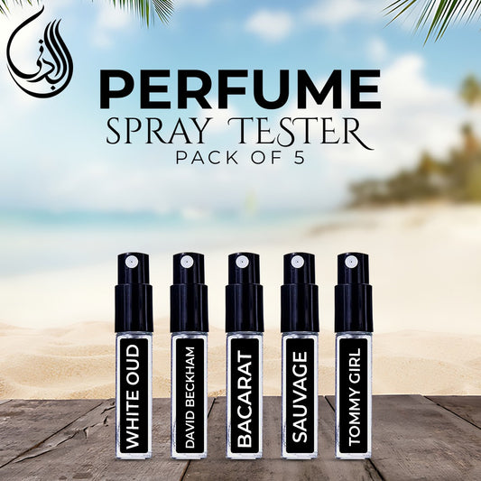 5ML Spray Testers Pack Of 5