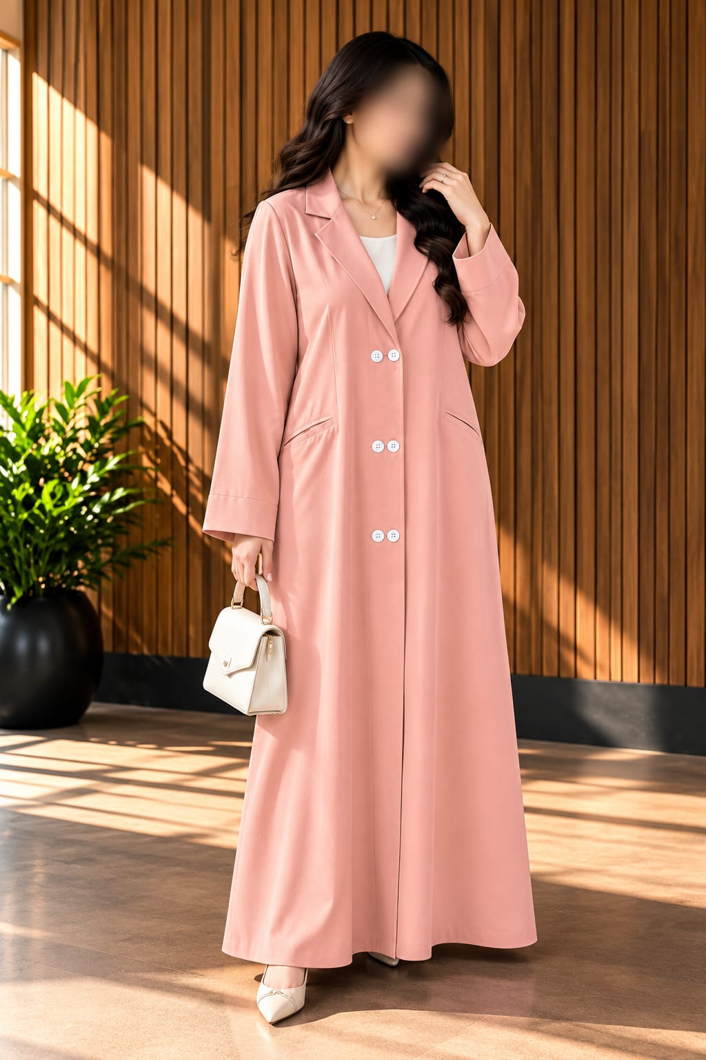 Aura Elegant Coat Style Abaya For Women | Abdanis