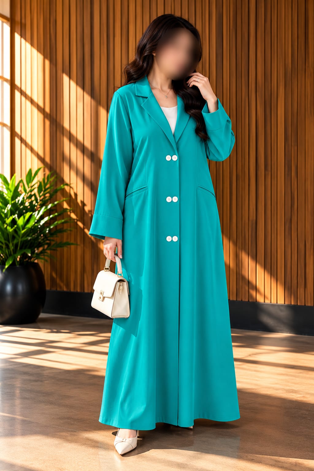 Aura Elegant Coat Style Abaya For Women | Abdanis